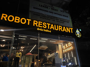 THE ROBOT RESTAURANT VADODARA - THE YELLOW HOUSE