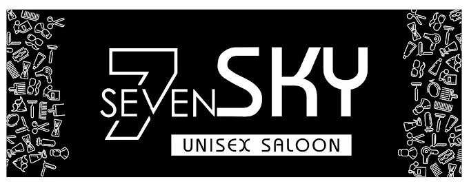 7 Sky unisex salon logo