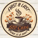 First & Last Sip Cafe logo