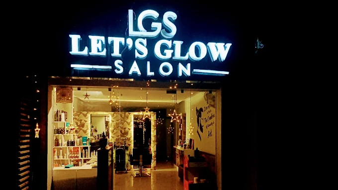 LET'S GLOW SALON logo