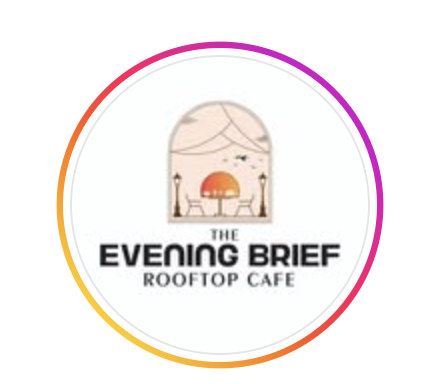 The evening brief rooftop cafe