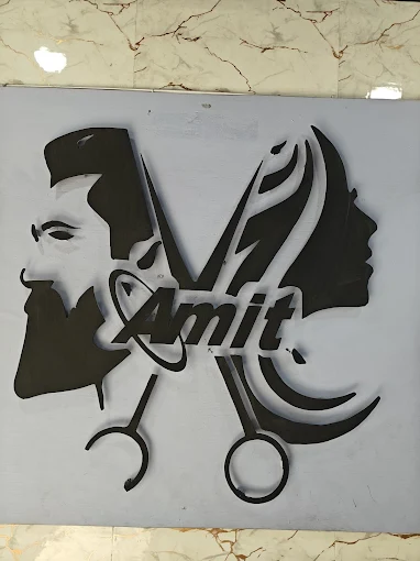 Amit Hair & Beauty Point logo
